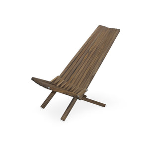 XQuare Wooden Folding Chair X45 Espresso Brown