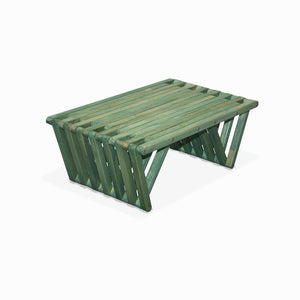 XQuare Wooden Coffee Table X36 Alligator Green