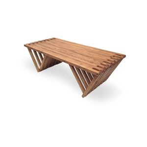 XQuare Wooden Coffee Table X90 Light Brown