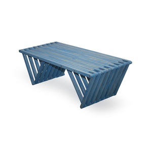 XQuare Wooden Coffee Table X90 Sky Blue