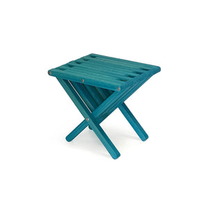 XQuare Wooden End Table X36 Gypsy Teal
