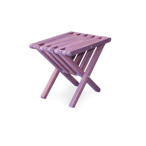 XQuare Wooden End Table X36 Purple Berry