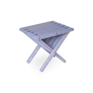 XQuare Wooden End Table X36 Stormy Skies