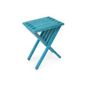 XQuare Wooden End Table X45 Gypsy Teal