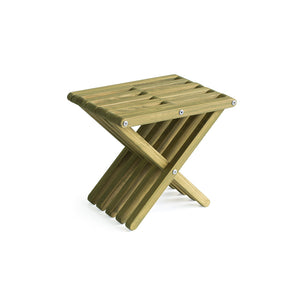 XQuare Wooden Stool X30 Avocado