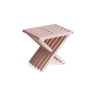 XQuare Wooden Stool X30 Dusty Rose