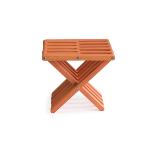 XQuare Wooden Stool X30 Muted Mesa