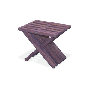 XQuare Wooden Stool X30 Purple Berry