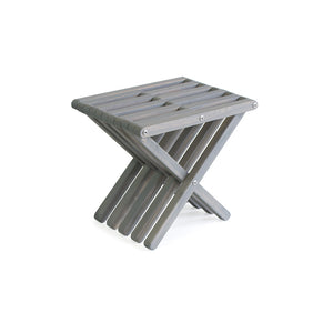 XQuare Wooden Stool X30 Phoenix Fossil