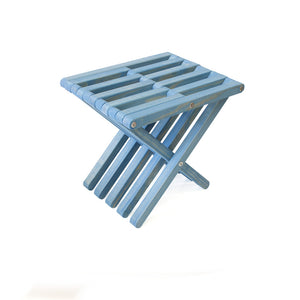 XQuare Wooden Stool X30 Sky Blue