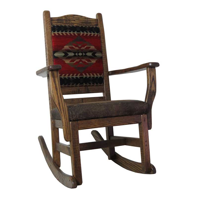 Rustic Style Rocking Chairs Rustic Wooden Rocking Chair