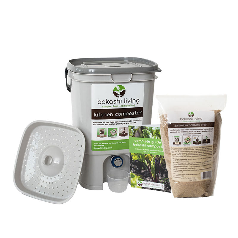 Bokashi Starter Kit | Bokashi Composting Bin Kit – Free Shipping