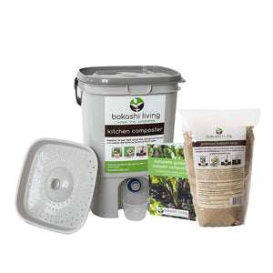 bokashi composter one starter kit