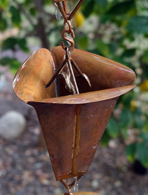 Desert Flower Cup Rain Chain™