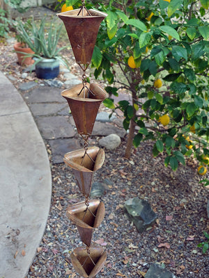 Desert Flower Cup Rain Chain™