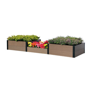 Terraced Raised Triple Garden Bed B (Hi-Lo-Hi) 