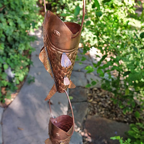 Fancy Koi Rain Chain