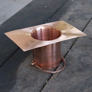 Large Rain Chain Installation Kit Copper