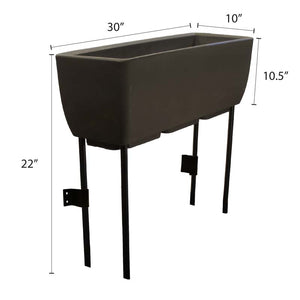 Vertical Live Wall Planter - Extension Dimensions