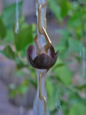 Lotus Rain Chain