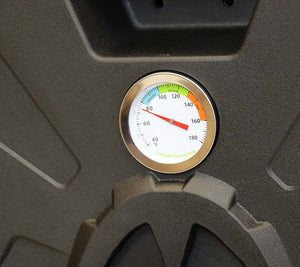 thermometer on Mr.Spin® Compost Tumbler