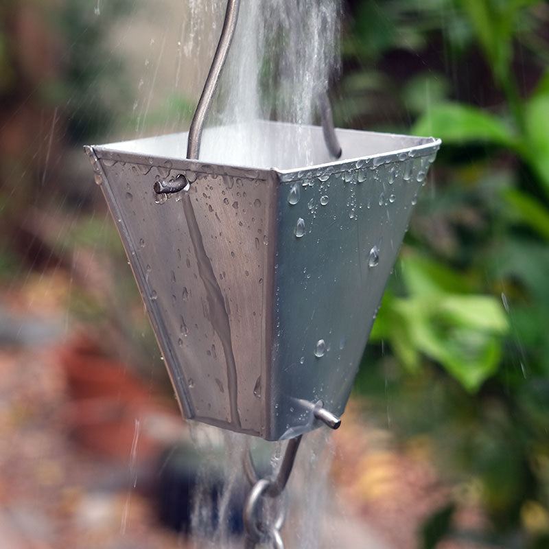 Rain Chains & Accessories | Handcrafted Downspout Alternatives