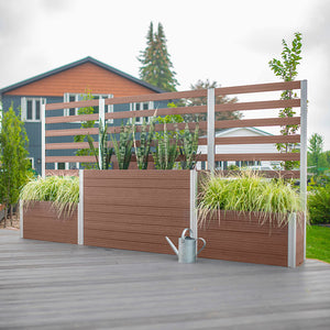 Urbana Parklette Combo With Trellis