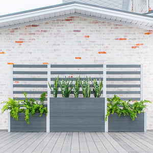 Urbana Parklette Combo With Trellis